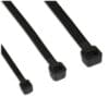 InLine® Kabelbinder, Länge 60mm, Breite 2,5mm, schwarz, 100 Stück, schwarz InLine® Kabelbinder, Länge 900mm, Breite 12mm, natur, 10 Stück