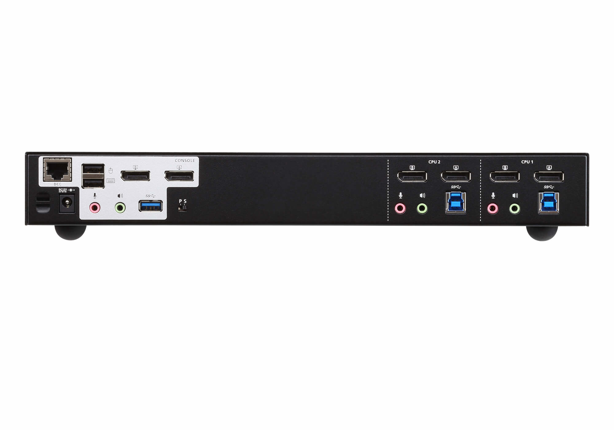 ATEN CS1942DP KVMP-Switch 2-fach, DisplayPort für 2 Displays 4K, USB 3.0, Audio ATEN CS1942DP KVMP-Switch 2-fach, DisplayPort für 2 Displays 4K, USB 3.0, Audio – Bild 2