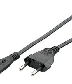 equip Netzanschlusskabel Euro CB-8 schwarz, 1.8m