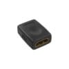 InLine® HDMI Adapter, HDMI A Buchse / Buchse, vergoldete Kontakte, 4K2K, schwarz