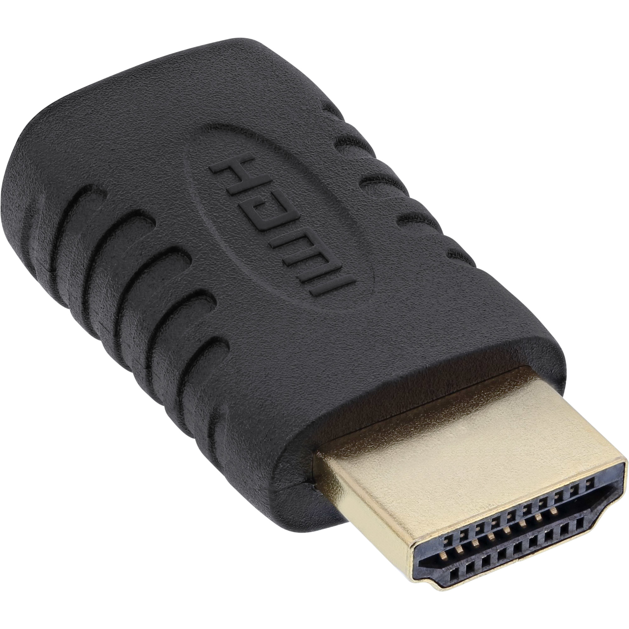 InLine® HDMI Adapter, HDMI A Stecker auf Mini HDMI C Buchse, 4K2K kompatibel, vergoldete Kontakte InLine® HDMI Adapter, HDMI A Stecker auf Mini HDMI C Buchse, 4K2K kompatibel, vergoldete Kontakte