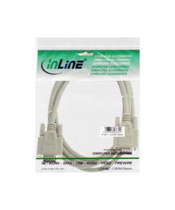 Alternative view of InLine® VGA Kabel, 15pol HD Stecker / Stecker, 10m, beige