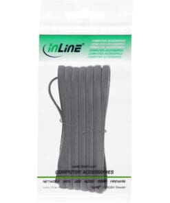 Alternative view of InLine® Modular Verlängerung, RJ12 Stecker / Buchse, 5m, schwarz