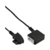 InLine® TAE-F Verlängerung, TAE-F Stecker / Buchse, 15m, schwarz