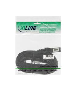 InLine® TAE-F Verlängerung, TAE-F Stecker / Buchse, 15m, schwarz – Bild 3