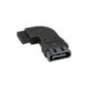 InLine® Netz Adapter Kabel, Kaltgeräte C14 auf Schutzkontakt Buchse, für USV, 1m
