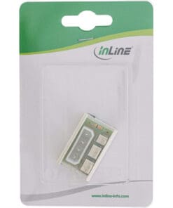 Alternative view of InLine® Lüfter Power Adapterplatine, 1x 13,34cm (5,25") zu 2x Lüfter