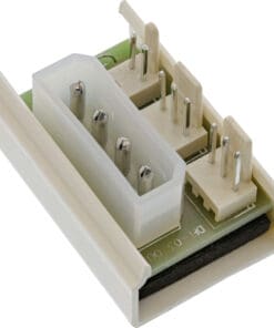 InLine® Lüfter Power Adapterplatine, 1x 13,34cm (5,25") zu 2x Lüfter