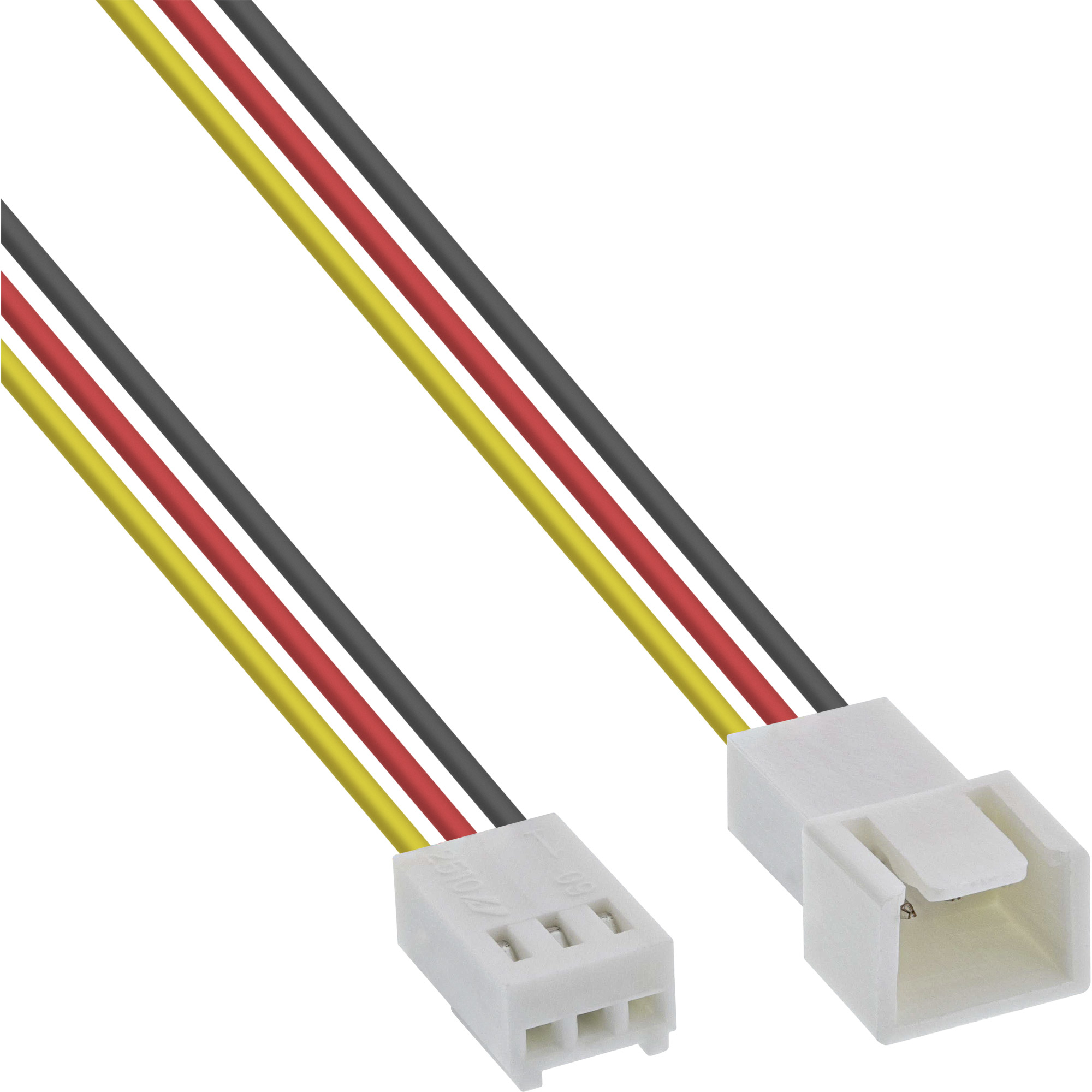 InLine® Lüfterkabel Verlängerung, 3pol Molex Stecker / Buchse, 2m InLine® Lüfterkabel Verlängerung, 3pol Molex Stecker / Buchse, 2m