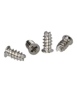 InLine® Lüfterschrauben, 5,0x10,0mm, verzinkt, 4er Pack