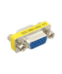 InLine® Mini-Gender-Changer, 15pol HD (VGA), Buchse / Buchse, grau