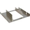 InLine® HDD Einbaurahmen, 3x 6,35cm (2,5") zu 13,34cm (5,25"), nur Rahmen und Schrauben, silber