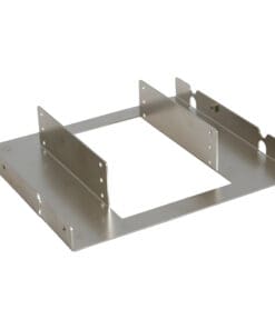 InLine® HDD Einbaurahmen, 3x 6,35cm (2,5") zu 13,34cm (5,25"), nur Rahmen und Schrauben, silber