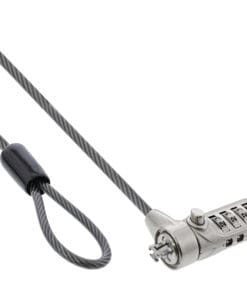InLine® Notebook Sicherheitsschloss, mit Zahlenkombination, 4,4mm x 2m