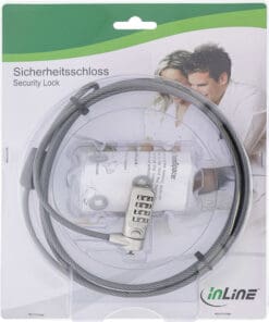 InLine® Notebook Sicherheitsschloss, mit Zahlenkombination, 4,4mm x 2m InLine® Notebook Sicherheitsschloss, mit Zahlenkombination, 4,4mm x 2m – Bild 5