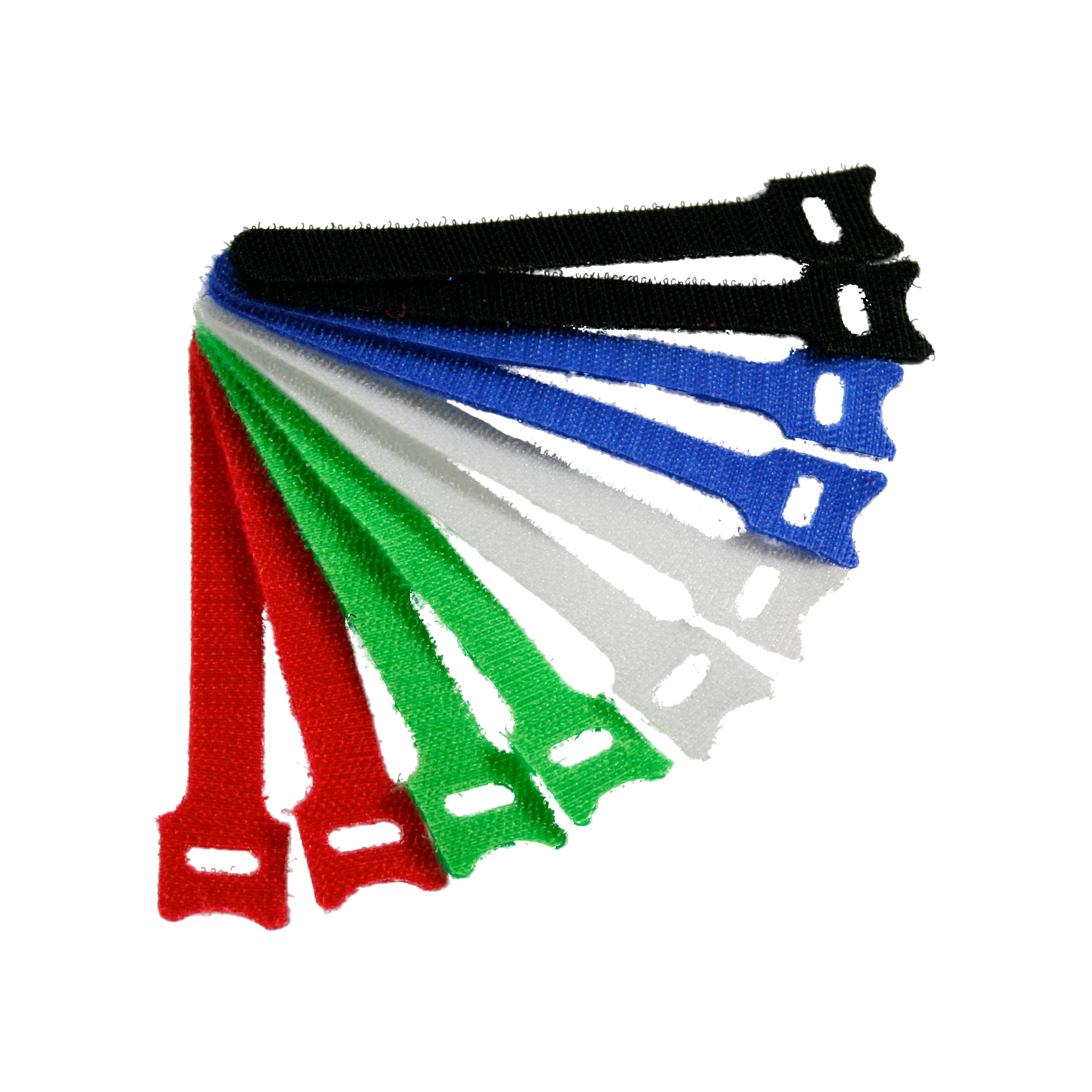 InLine® Kabelbinder 12x240mm, Klett-Verschluss, 10er, 5 versch. Farben, mehrfarbig InLine® Kabelbinder 12x240mm, Klett-Verschluss, 10er, 5 versch. Farben, mehrfarbig