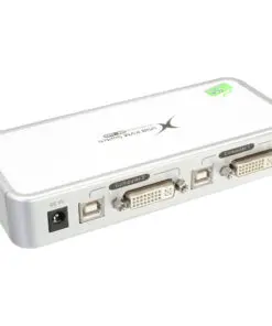 Alternative view of InLine® KVM Switch, DVI, 2-fach, USB (4-fach), mit Audio