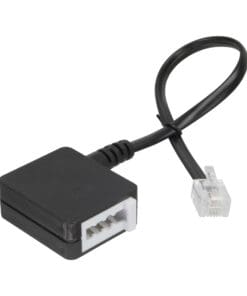 InLine® TAE Adapterkabel, RJ11 Stecker auf TAE-N Buchse, schwarz