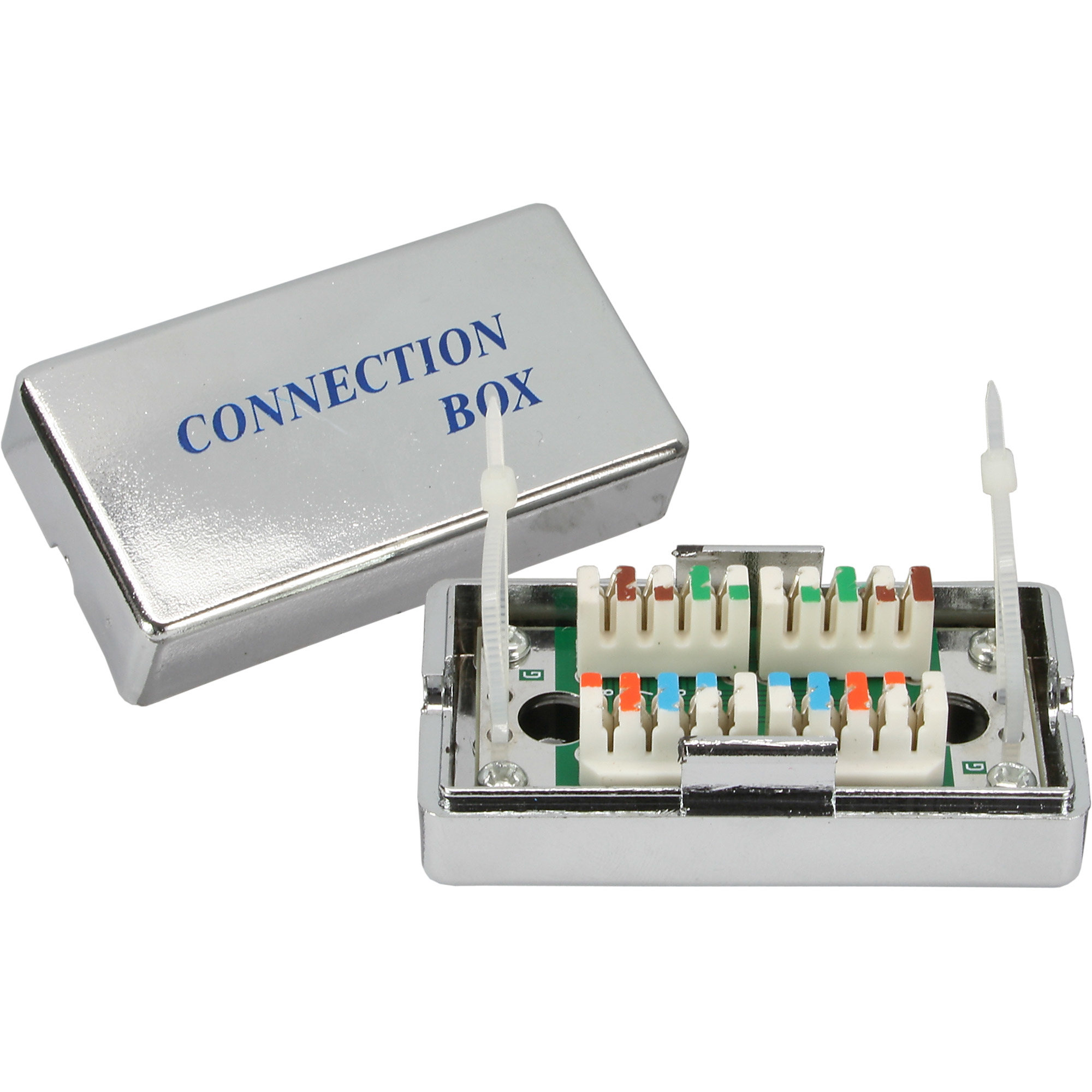 InLine® Verbindungsmodul Cat.5e, mit LSA-Technik, geschirmt, silber InLine® Verbindungsmodul Cat.5e, mit LSA-Technik, geschirmt, silber