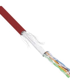 Alternative view of InLine® Patchkabel Cat.5e, rot, SF/UTP, AWG26, PVC, 100m, rot