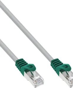 InLine® Crossover Patchkabel, SF/UTP, Cat.5e, grau, 10m, grau