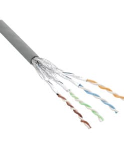 Alternative view of InLine® Patchkabel Cat.6 S/FTP (PiMf), grau, AWG27, PVC, CU, 100m, grau