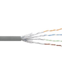 InLine® Patchkabel Cat.6 S/FTP (PiMf), grau, AWG27, PVC, CU, 100m, grau