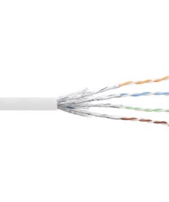 InLine® Patchkabel Cat.6 S/FTP (PiMf), weiß, AWG27, PVC, CU, 100m, weiß