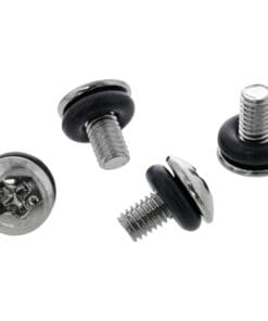 InLine® Schraubenset, für Mainboard, mit Gummi Unterlegscheiben, metrisch, 10-teilig
