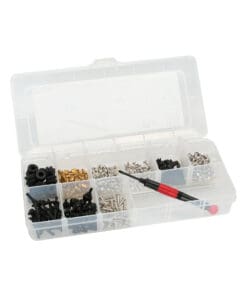 InLine® Schraubenset mit Schraubendreher, 411-teilig