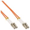 InLine® LWL Duplex Kabel, LC/LC, 50/125µm, OM2, 5m, orange InLine® Audio Adapter, Cinch Buchse an 2x Cinch Stecker