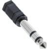 InLine® Cinch/Klinke Kabel, 2x Cinch Stecker an 3,5mm Klinke Stecker, 0,5m