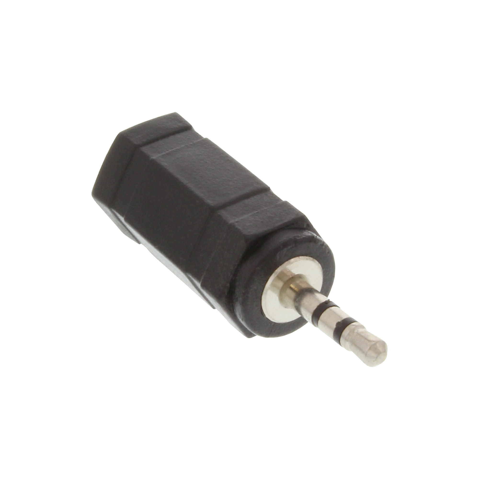 InLine® Audio Adapter, 2,5mm Klinke Stecker zu 3,5mm Buchse, Stereo, schwarz InLine® Audio Adapter, 2,5mm Klinke Stecker zu 3,5mm Buchse, Stereo, schwarz