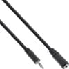 InLine® Klinken Y-Kabel, 3,5mm Klinke Stecker an 2x 3,5mm Klinke Buchse, Stereo, 0,2m