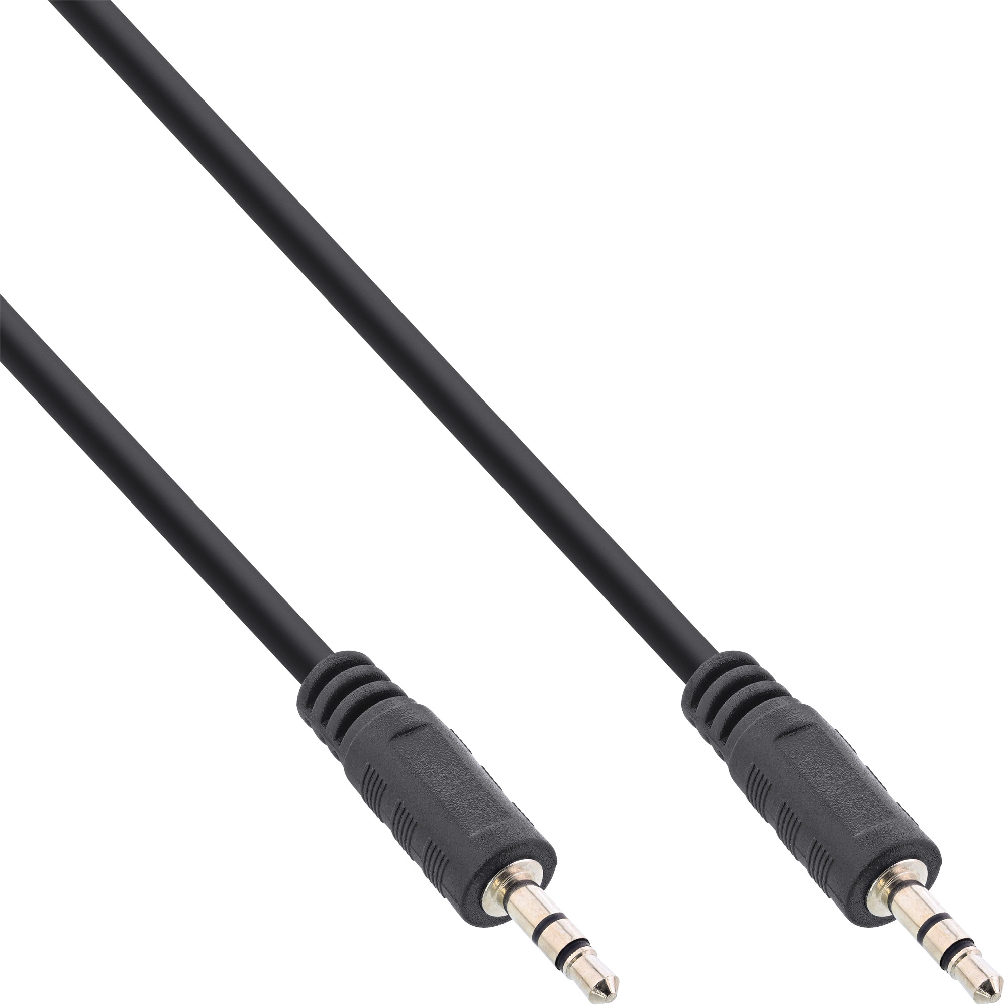 InLine® Klinke Kabel, 3,5mm Stecker / Stecker, Stereo, 2,5m, schwarz InLine® Klinke Kabel, 3,5mm Stecker / Stecker, Stereo, 2,5m, schwarz