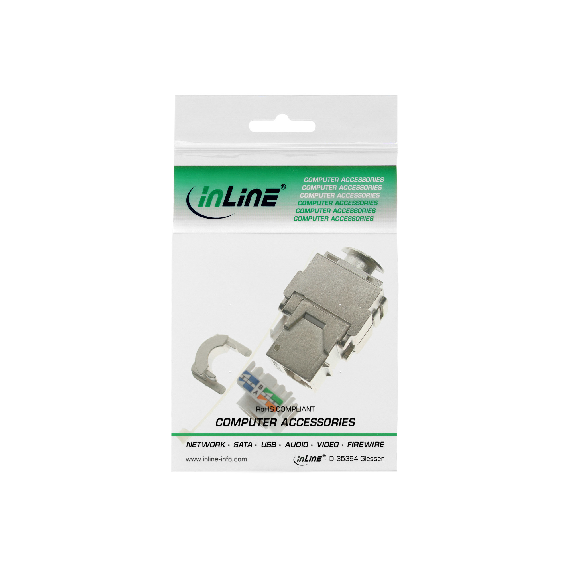 InLine® RJ45 Bu/LSA Einsatz, Keystone SNAP-In, Cat.6a InLine® RJ45 Bu/LSA Einsatz, Keystone SNAP-In, Cat.6a – Bild 5