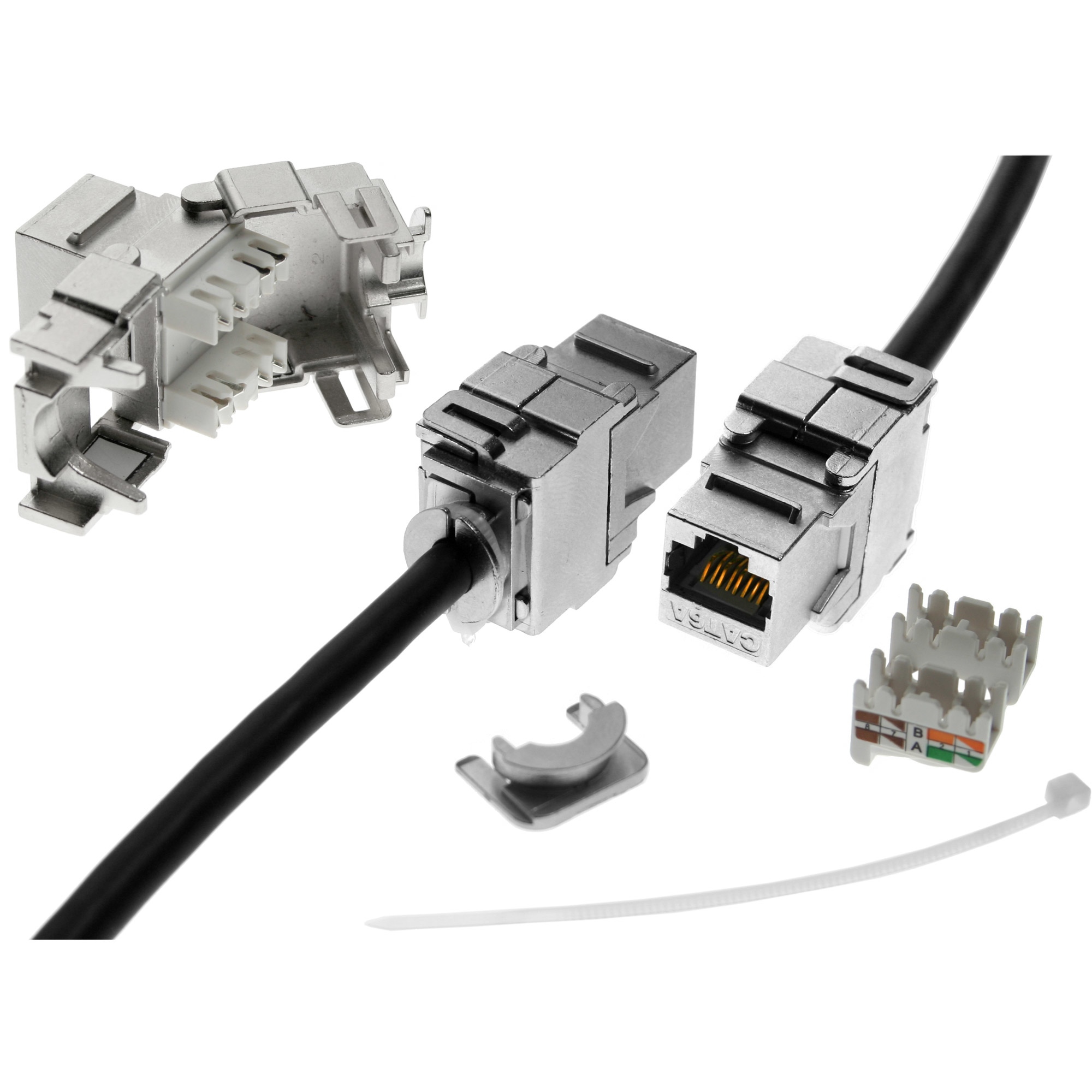 InLine® RJ45 Bu/LSA Einsatz, Keystone SNAP-In, Cat.6a InLine® RJ45 Bu/LSA Einsatz, Keystone SNAP-In, Cat.6a – Bild 3
