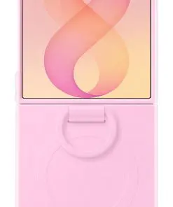 Samsung Silicone Ring Magnet Case für Galaxy Flip8 violet