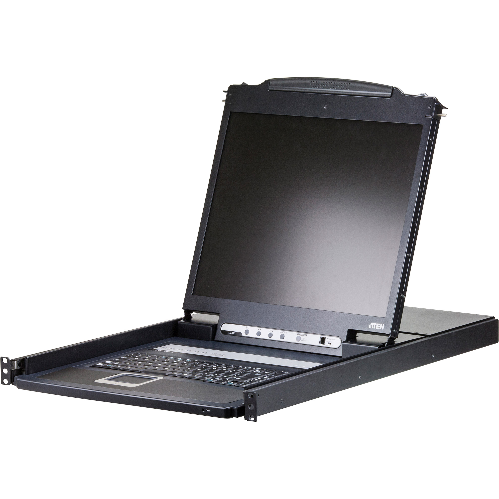 ATEN CL1308N UK KVM-Switch 8-Port, 19"-LCD-Konsole (PS/2-USB, VGA) UK-Layout ATEN CL1308N UK KVM-Switch 8-Port, 19"-LCD-Konsole (PS/2-USB, VGA) UK-Layout