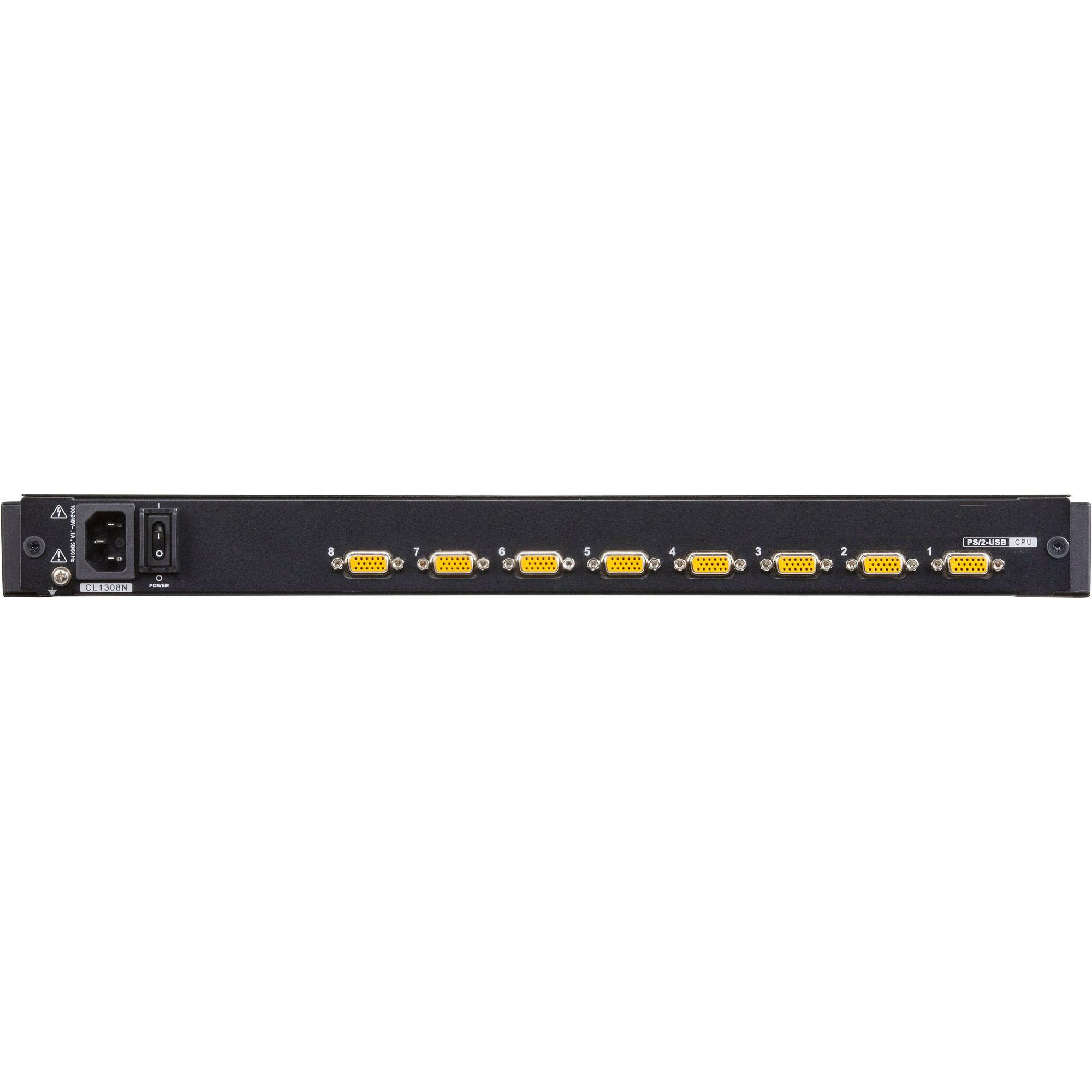 ATEN CL1308N UK KVM-Switch 8-Port, 19"-LCD-Konsole (PS/2-USB, VGA) UK-Layout ATEN CL1308N UK KVM-Switch 8-Port, 19"-LCD-Konsole (PS/2-USB, VGA) UK-Layout – Bild 2