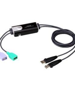 ATEN CS62KM 2-Port USB Boundless Kabel KM Switch (ohne Video)