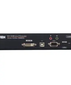 Alternative view of ATEN KE6900AT DVI-I Einzeldisplay KVM over IP Sender, USB, Audio