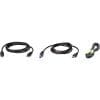 ATEN 2L-7D02UDPX3, KVM Kabelsatz, DisplayPort, USB, Audio, 1,8m