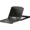 ATEN CL3100NX SL Kurze Tiefe Single Rail 18,5"-LCD Konsole (USB, VGA), SL-Layout