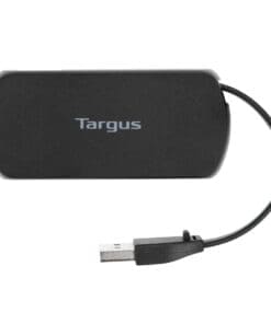Targus 4 Port USB 2.0 Hub Schwarz Targus 4 Port USB 2.0 Hub Schwarz – Bild 4