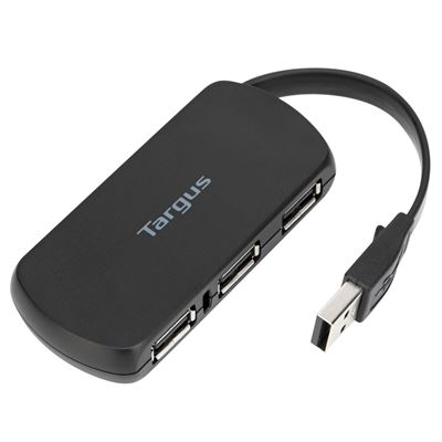 Targus 4 Port USB 2.0 Hub Schwarz Targus 4 Port USB 2.0 Hub Schwarz