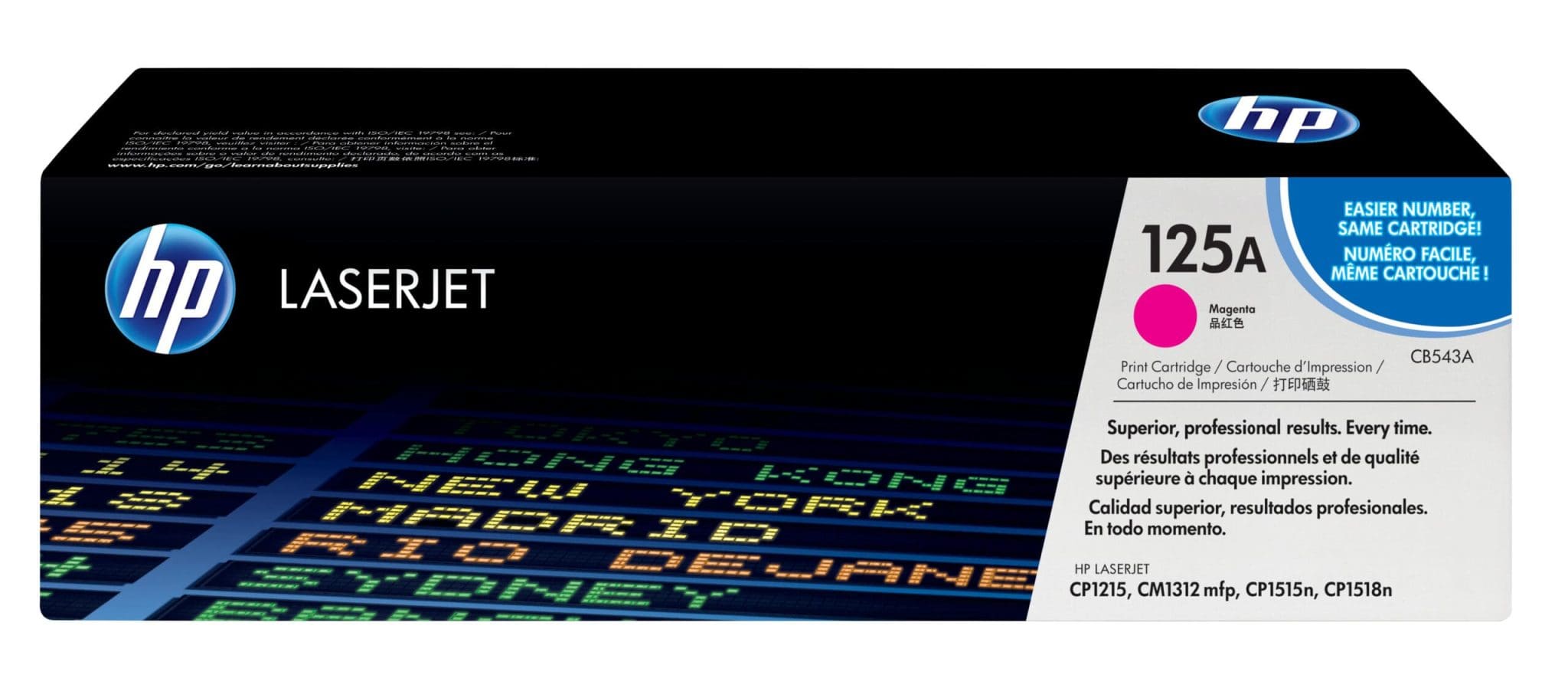 HP Toner CB543A Magenta (ca. 1400 Seiten) HP Toner CB543A Magenta (ca. 1400 Seiten)