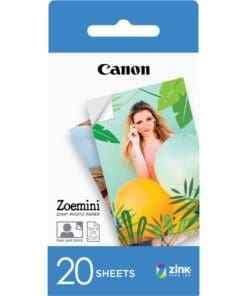 Canon ZINK Fotopapier selbstklebend 20 Blatt (5x7,5cm)