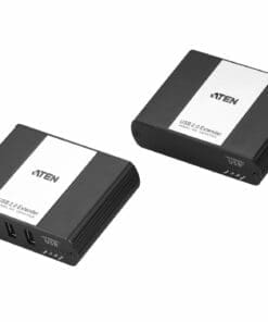 ATEN UEH4102, USB over LAN Verlängerung 4-Port, USB 2.0 Cat.5 Extender (bis zu 100m)