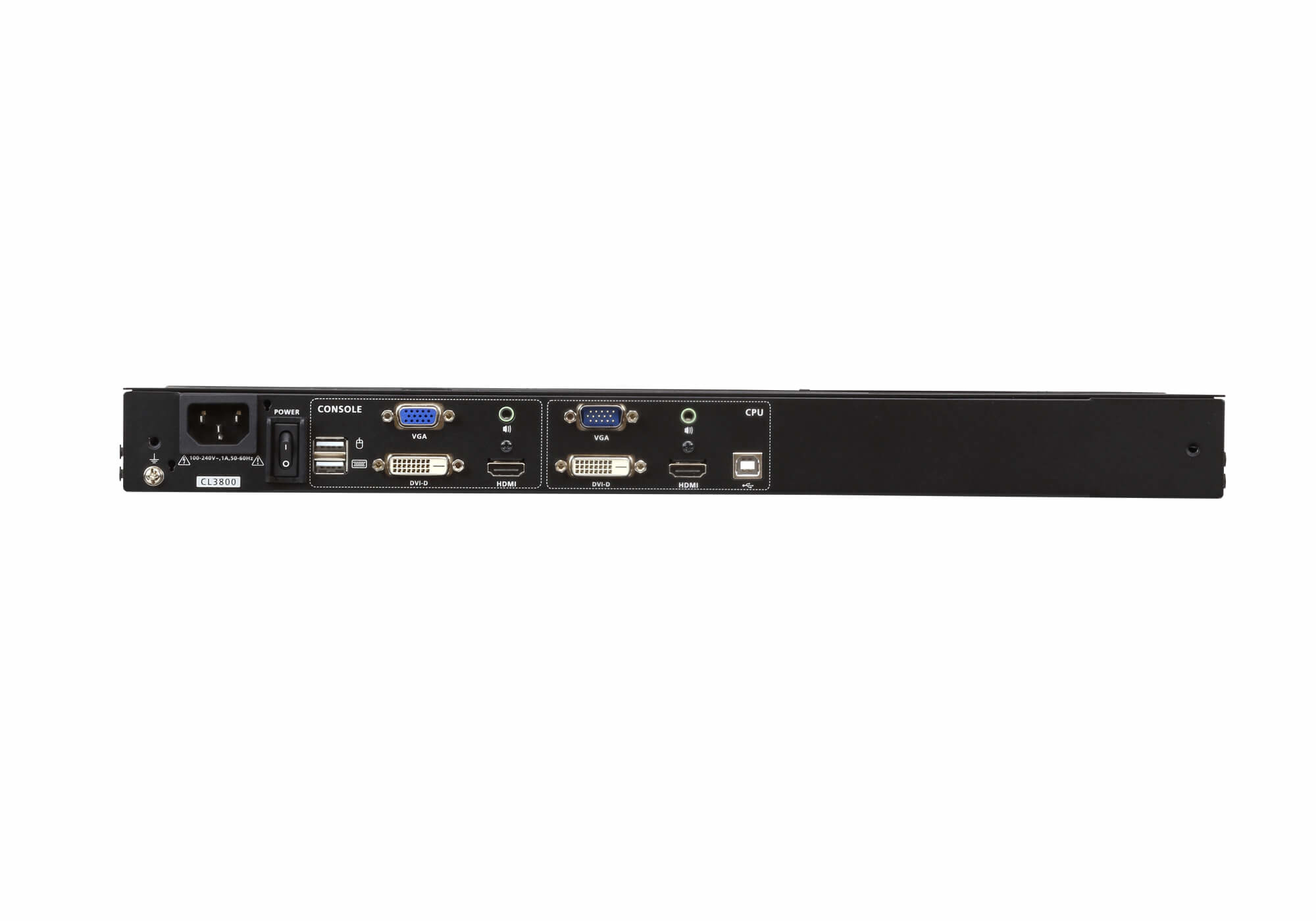 ATEN CL5716IN IT KVM over IP Switch 16-Port 19"-LCD (PS/2-USB VGA) IT-Layout ATEN CL5716IN IT KVM over IP Switch 16-Port 19"-LCD (PS/2-USB VGA) IT-Layout – Bild 6